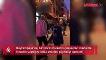 Bayrampaşa'da hırsızlık şüphesiyle darbedildi