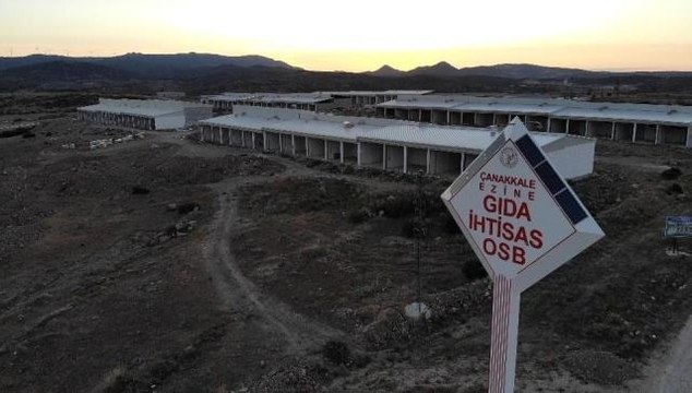 Çanakkale ekonomi haberleri | Ezine Gıda İhtisas OSB'de ilk fabrika kasım ayında açılıyor