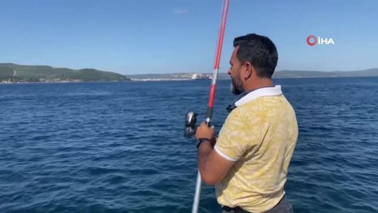 Çanakkale yerel haberi | Çanakkale'de olta balıkçıları balık azlığından dertli