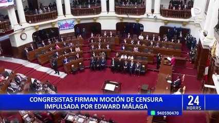 Pedro Castillo: ¿Qué congresistas firmaron moción de vacancia contra el presidente?
