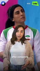 Iranian climber apologises for not wearing hijab