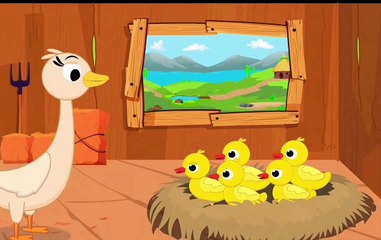 Poem about counting. Five little ducks poem