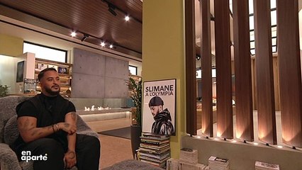 Slimane dans l'émission "En Aparté", sur Canal+.