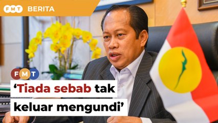 ‘Tiada sebab tak keluar mengundi, hujan pakailah payung’, nasihat Ahmad Maslan