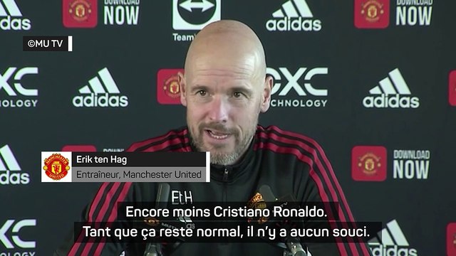 Manchester United - Erik ten Hag fan d'Eriksen, moins de Ronaldo