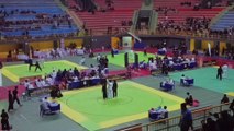 GUNTINGAN MASUK DI TURNAMEN PENCAK SILAT DI GOR JOYOBOYO KEDIRI