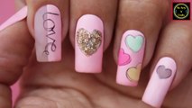 Nail Art Heart Design - Valentine's Day Nail Ideas