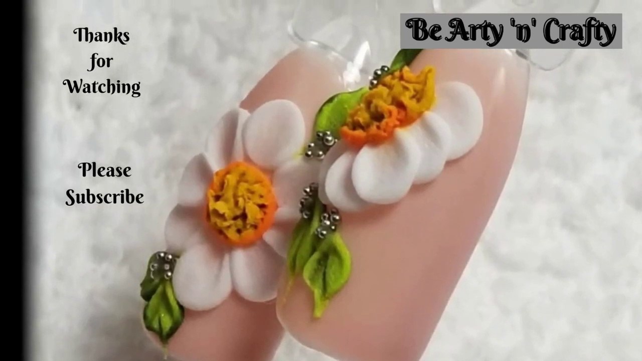 Floral Nail Art Designs 3D