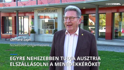 Egyre több a menekült Ausztriában, sátrakban szállásolják el őket