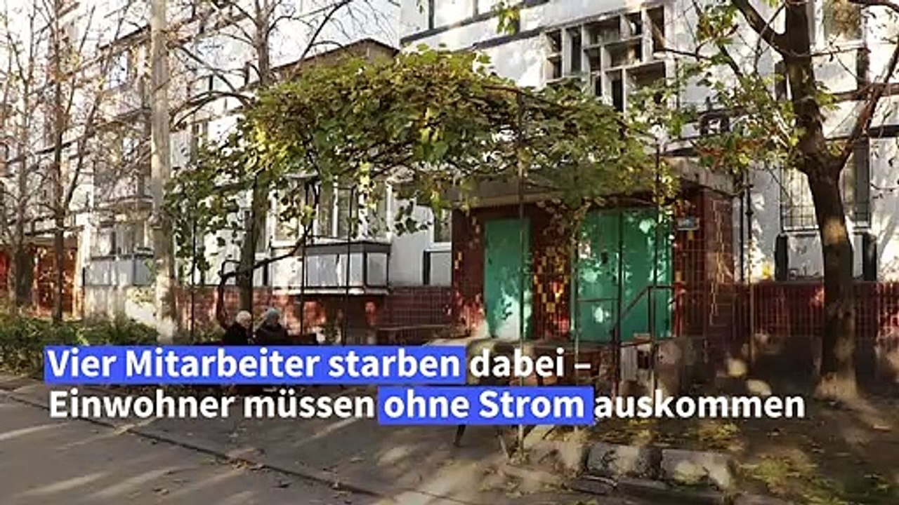 Massive Stromausfälle in der Ukraine: So gehen Einwohner von Dnipro damit um