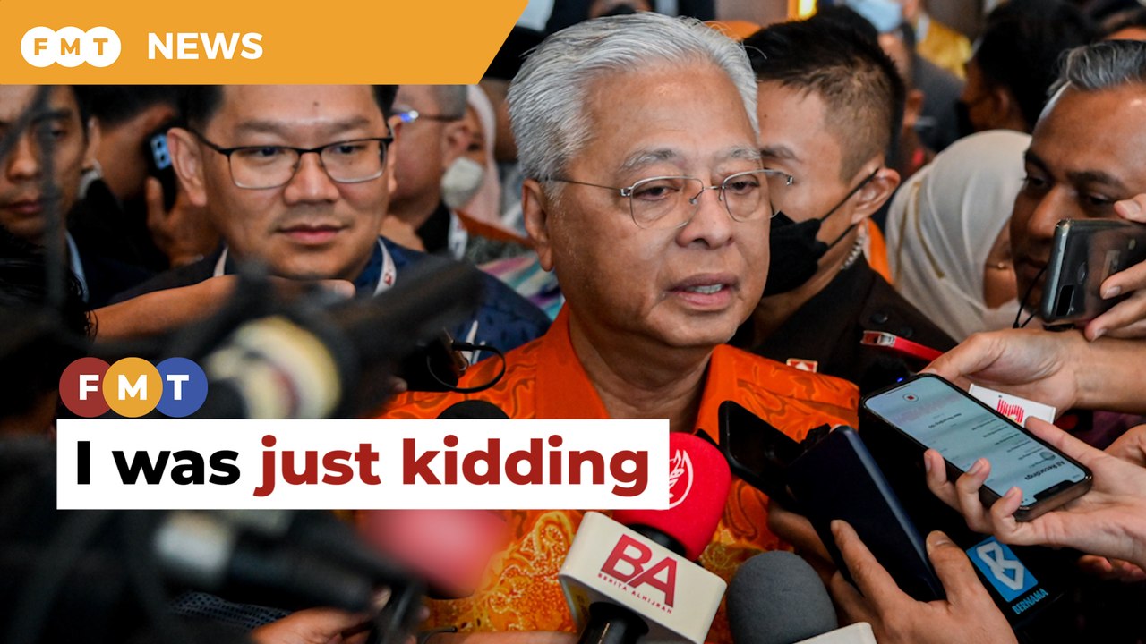 I was just joking, says PM on sacking PN ministers
