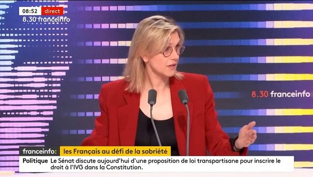 Sobriété énergétique: La consommation française de gaz a baissé de 14% depuis l'été, annonce la ministre de la Transition énergétique, Agnès Pannier-Runacher - VIDEO