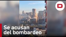 Rusia y Ucrania se acusan de bombardear Energodar