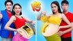 Rich Pregnant VS Broke Pregnant  Funny Pregnancy Moments