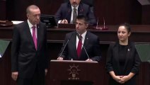 Akp'ye katılan Mehmet Ali Çelebi grup toplantısında konuştu