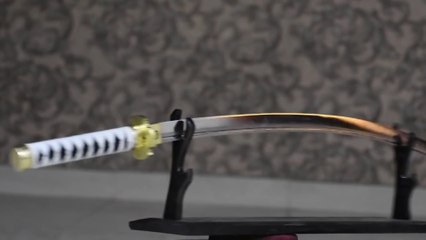 Forging a Katana with Rusted Railway Track
