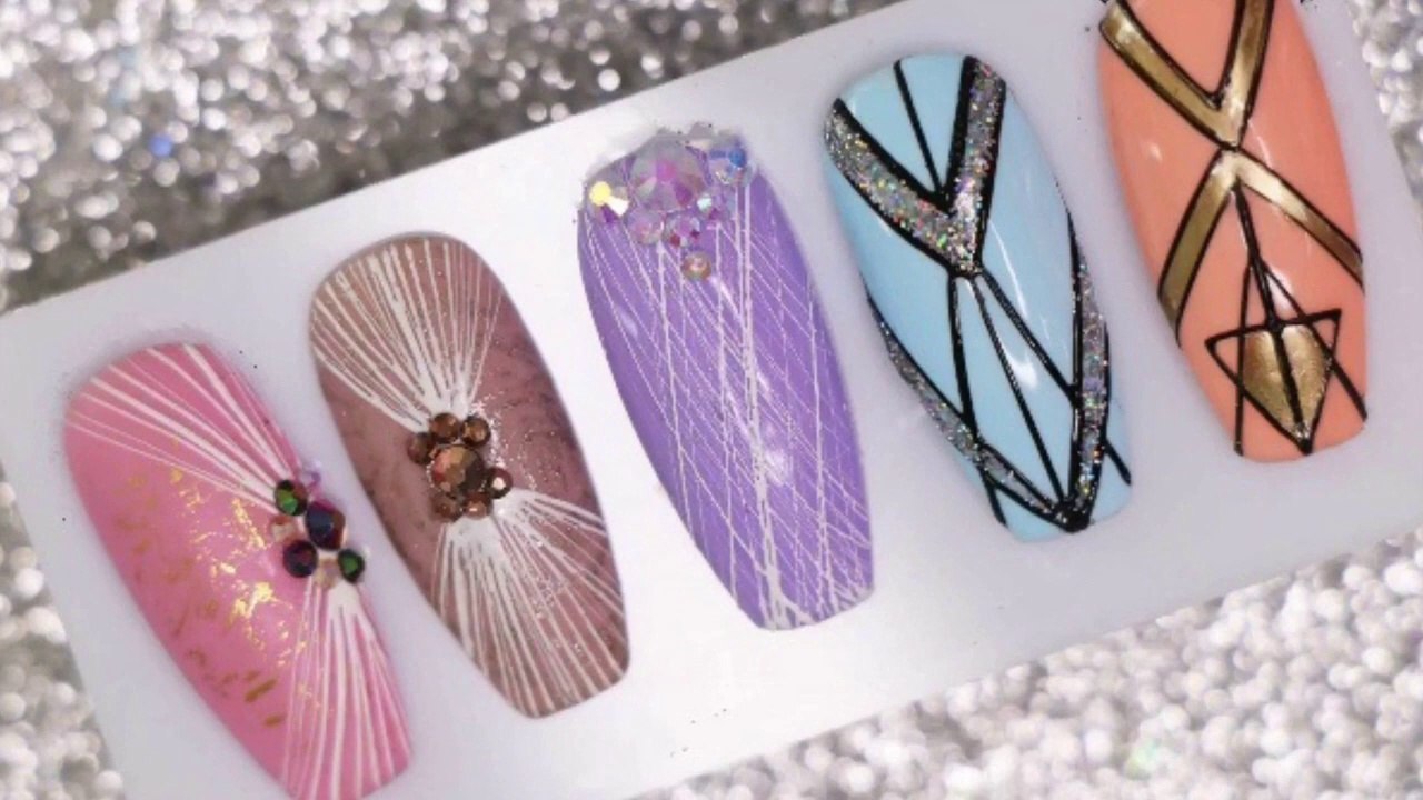 Easy Nail Art With Spider Gel
