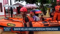 Hujan Deras, Kabupaten Trenggalek Lumpuh Terendam Banjir