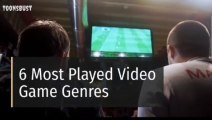 Top 06 Most Played Video Game Genres