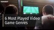 Top 06 Most Played Video Game Genres