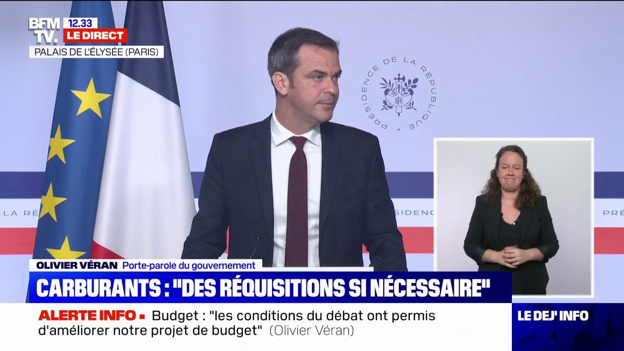 Carburants: Olivier Véran évoque "une amélioration sensible" avec 21% des stations-service touchées par la pénurie