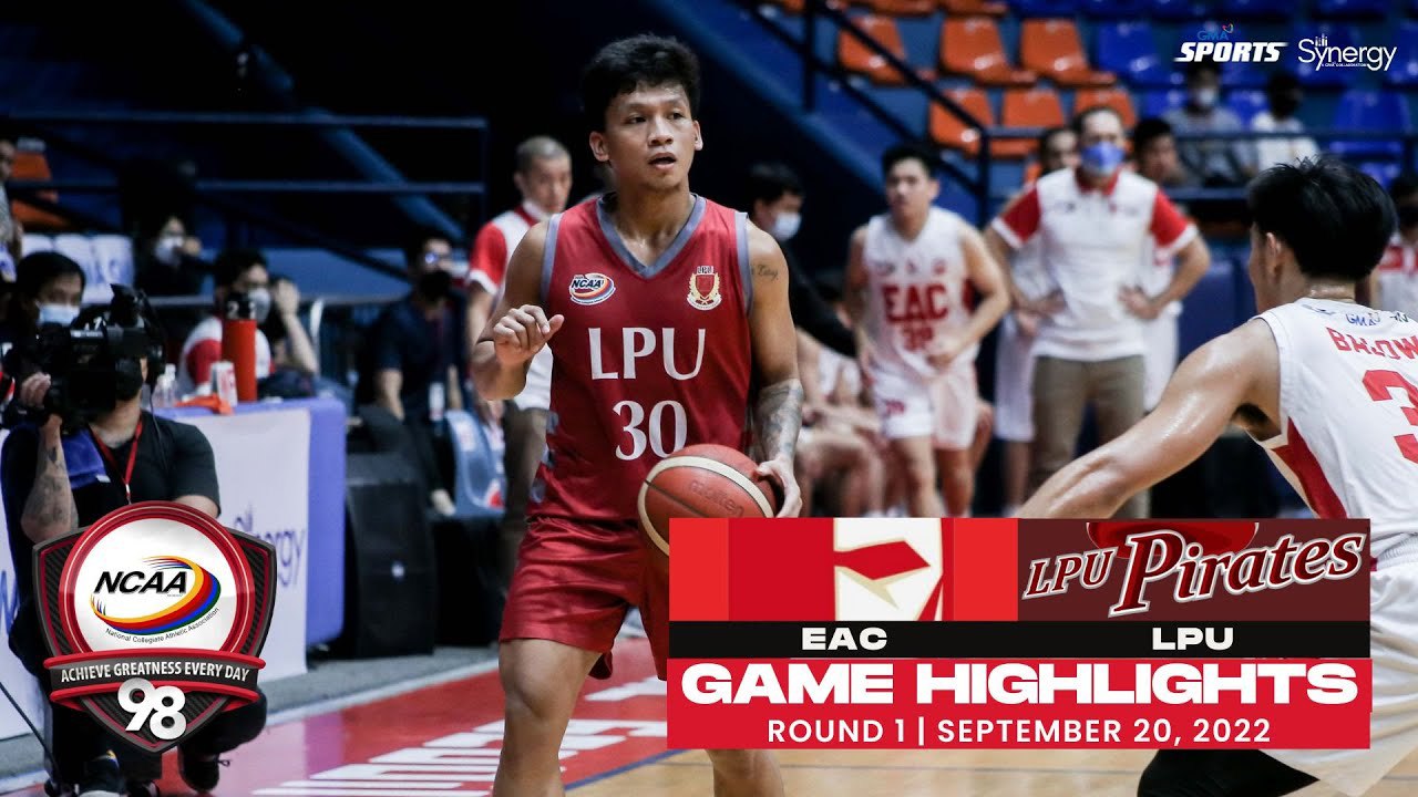 NCAA Season 98 | Game Highlights: LPU vs EAC | Men's Basketball Tournament Round 2