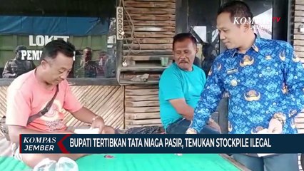 Bupati Lumajang Tertibkan Tata Niaga Pasir, Temukan Stockpile Ilegal