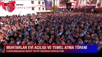 Erdoğan'dan muhtarlara müjde!