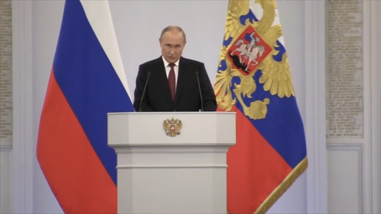 Putin verhängt Kriegsrecht in annektierten ukrainischen Gebieten!