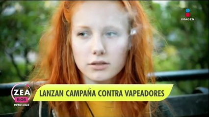 Gobierno de México lanza campaña contra los vapeadores