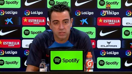 Xavi: "El objetivo es ganar títulos, aunque tengo el móvil como si se hubiera muerto un familiar"