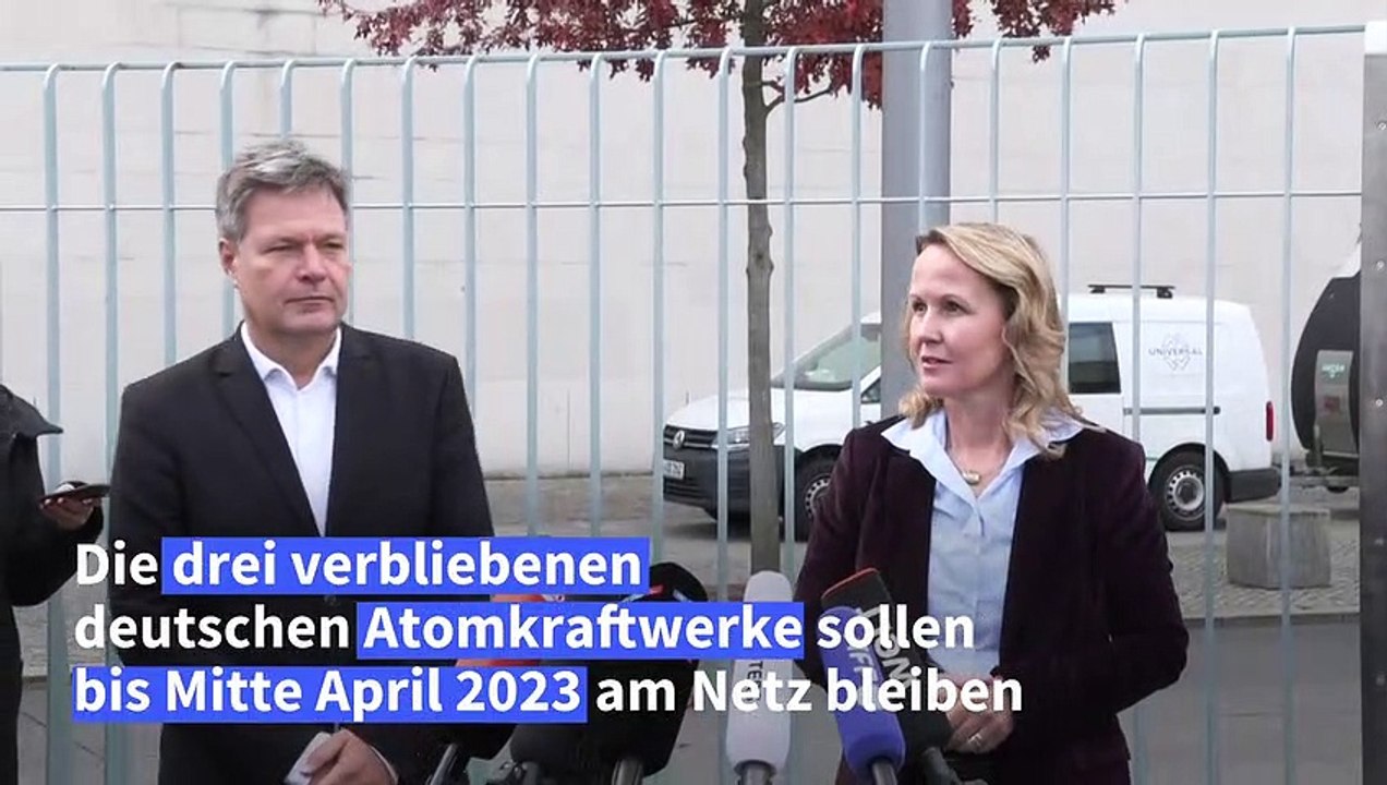 Bundeskabinett billigt Verlängerung der Akw-Laufzeiten