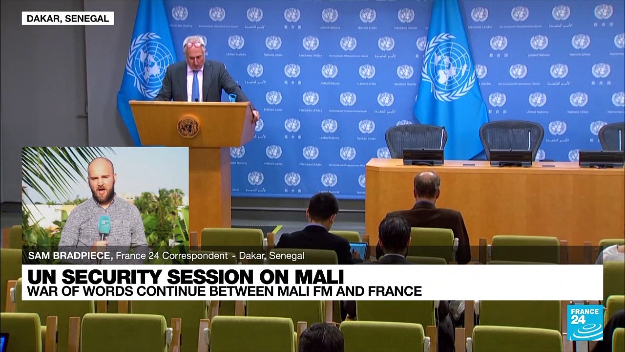 UN security session on Mali: War of words continue between Bamako and Paris
