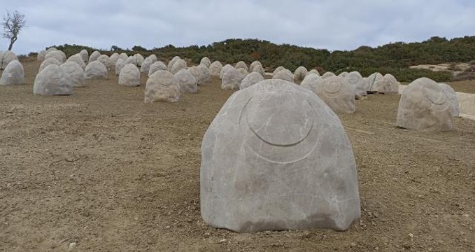 ÇANAKKALE - 322 şehit mezarının bulunduğu Projektör Tepe Şehitliği ihya ediliyor