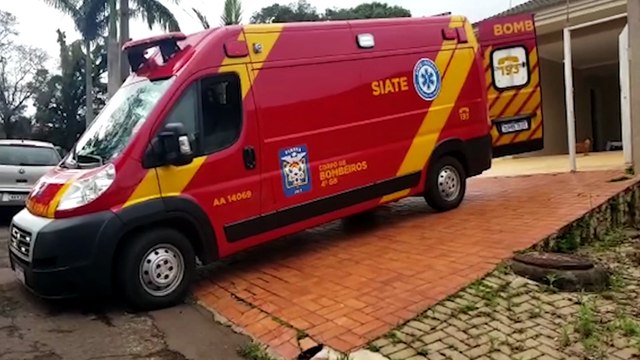 Homem fica ferido ao cair de escada no Jardim Tropical