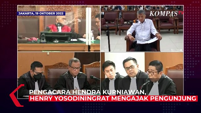 Momen Pihak Brigjen Hendra Kurniawan Ajak Doakan Yosua Usai Bacaan Dakwaan