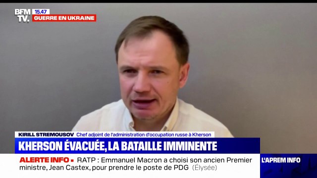 L'armée ukrainienne pourrait lancer son offensive sur Kherson très bientôt , assure le chef-adjoint de l'administration civile et militaire de Kherson