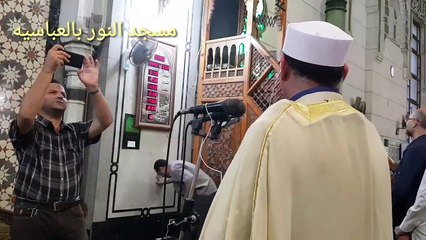 الاذان بمسجد النور