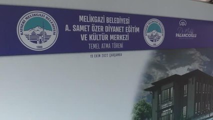 Abdül Samet Özer Diyanet Eğitim ve Kültür Merkezi'nin temeli atıldı