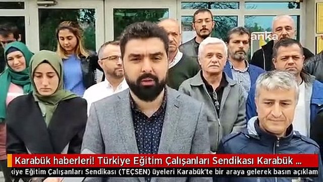 Karabük haberleri! Türkiye Eğitim Çalışanları Sendikası Karabük Şubesi: Sorunlarımızın Bu Torba Yasayla Ortadan Kaldırılmasını Talep Ediyoruz.