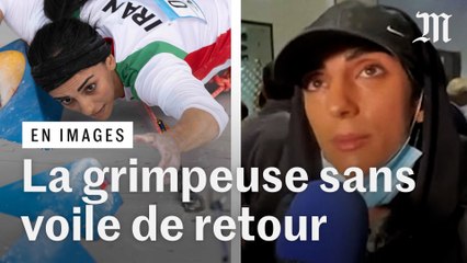 Le retour à Téhéran « en pleine santé » de la grimpeuse iranienne qui n'avait pas porté de voile
