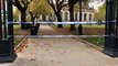 Police launch an investigation after a man found dead at Cathedral Square, aka Pigeon Park, in Birmingham city centre
