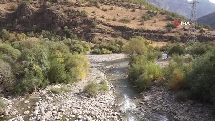 Şırnak haber: Beytüşşebap'ın sonbahar görüntüsü mest etti