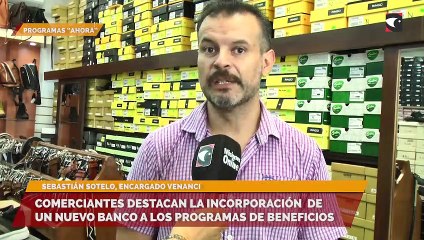 Comerciantes destacan la incorporación de un nuevo banco a los programas de beneficios