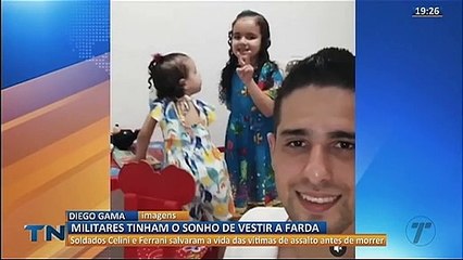 Militares tinham o sonho de vestir a farda