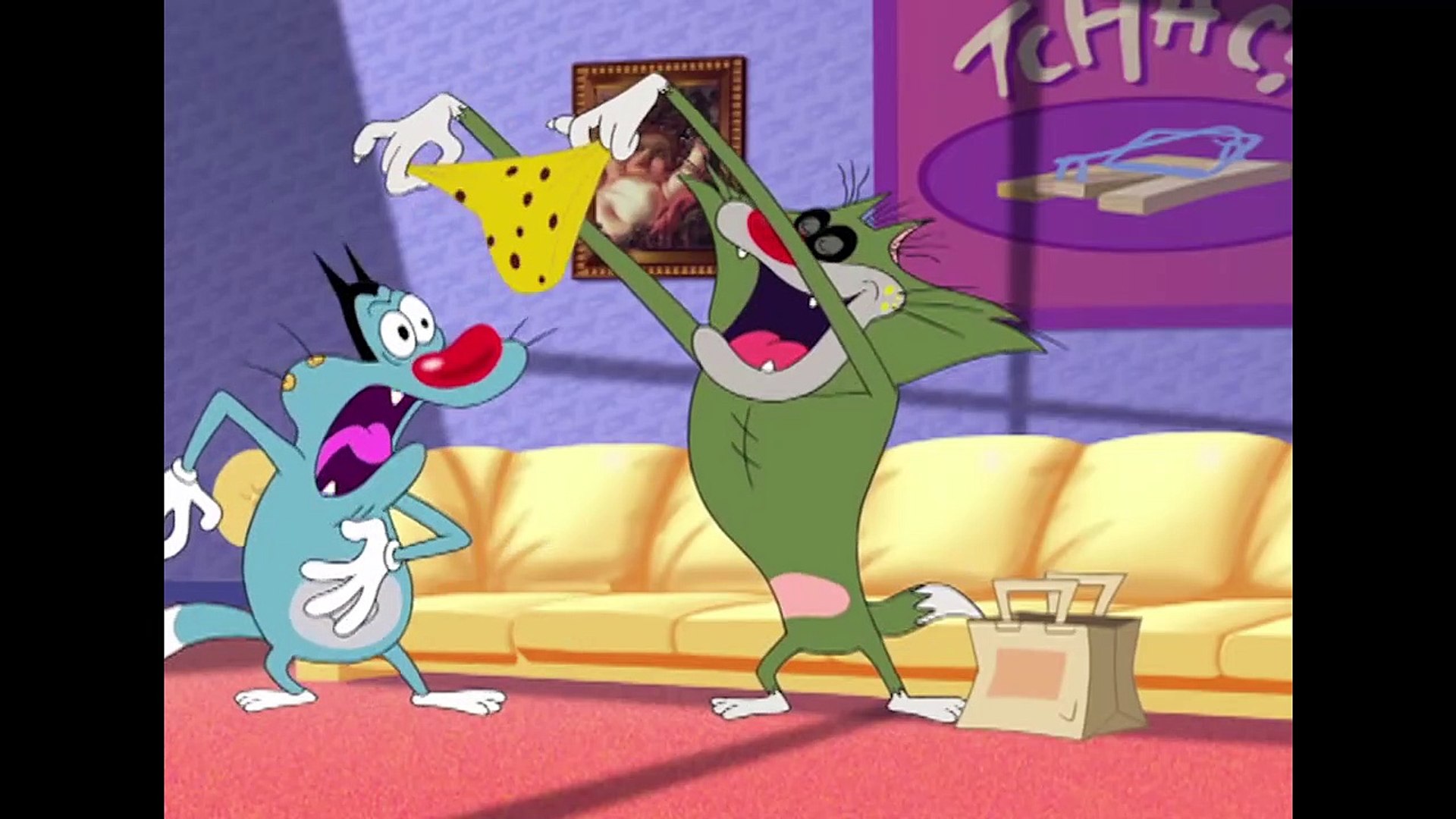 Oggy and the Cockroaches Oggy s Double S03E34 Hindi Cartoons for Kids
