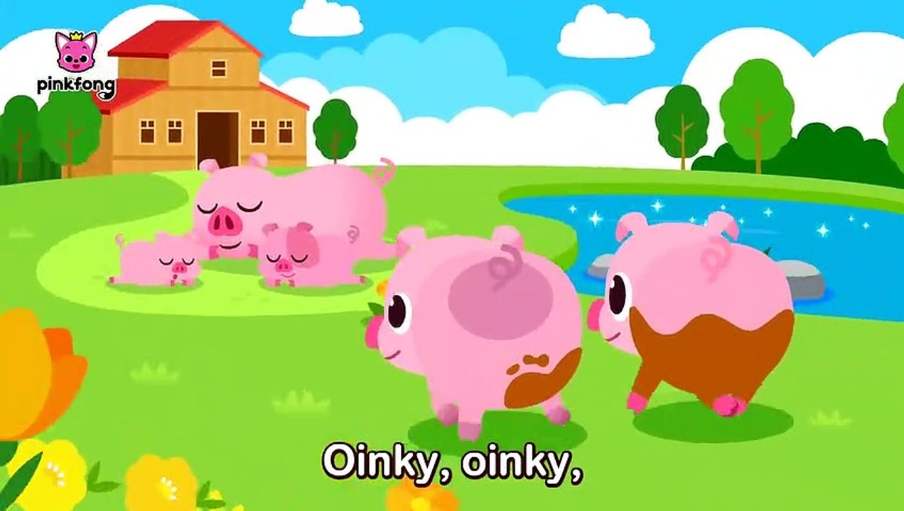 The Piggy Song Farm Animals Nursery Rhymes for Kids Animal Songs