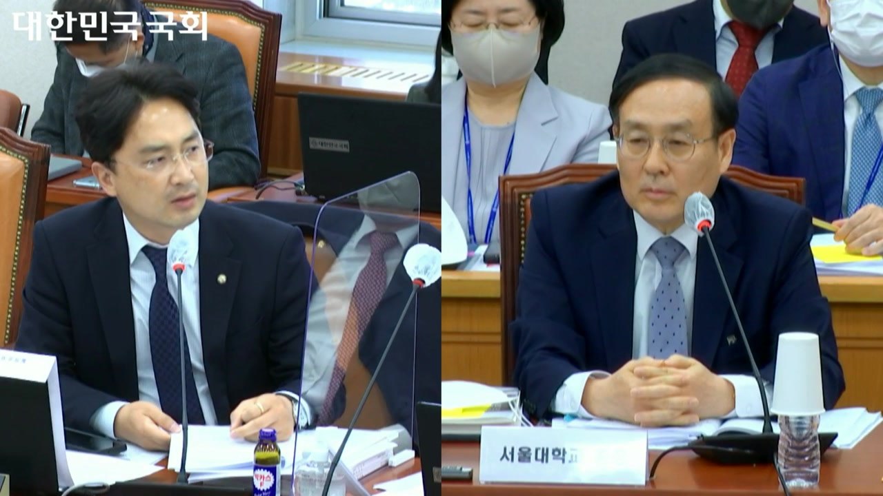 국회 교육위, '조국 징계'·'김건희 허위 경력 의혹' 공방 / YTN