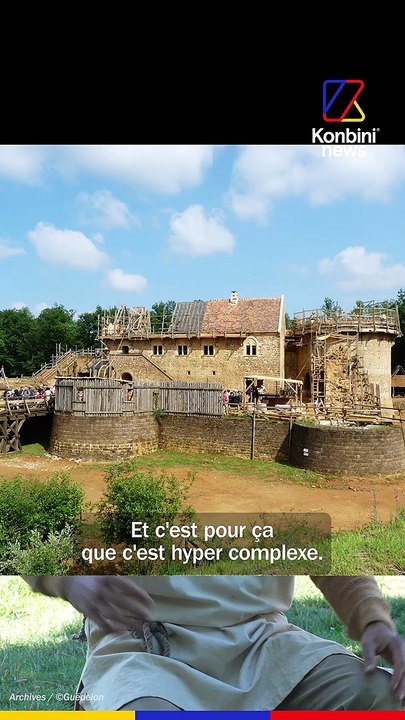 Le château de Guédelon : Lionel nous plonge au coeur de l’époque médiévale