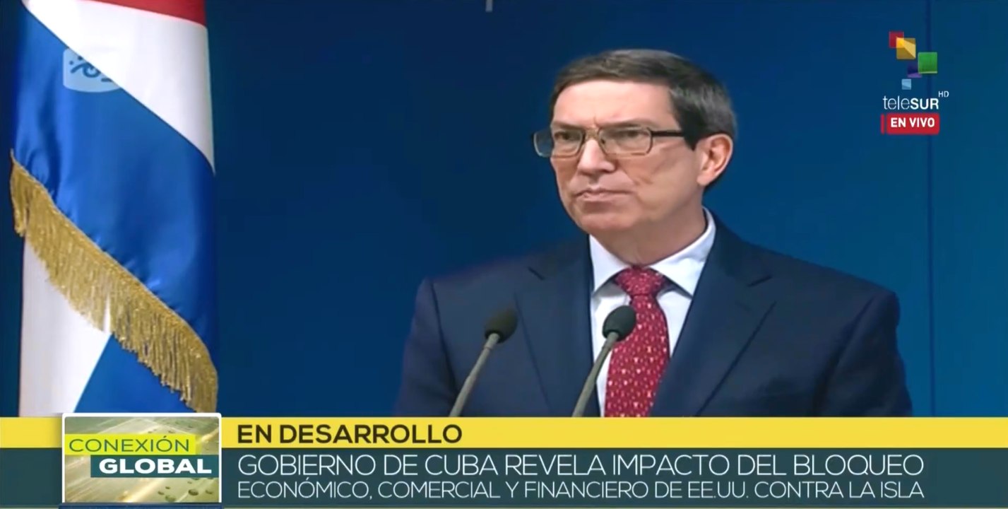 Bruno Rodríguez: El bloqueo provoca daños directos extremos